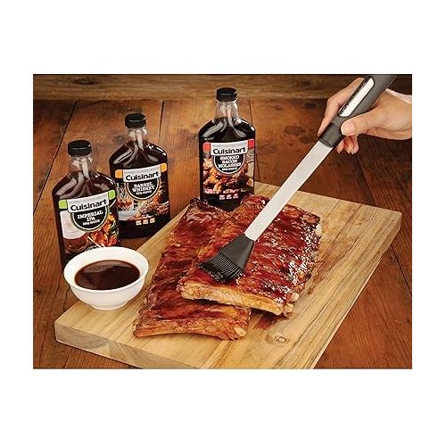  Cuisinart CGBS-014 Smoked Bacon Molasses BBQ, Premium Flavor and Blend for Marinade, Dip, Sauce or Glaze, 13 oz Bottle