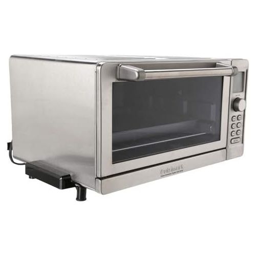  Cuisinart TOB-135N Deluxe Convection Toaster Oven Broiler, Brushed Stainless, Silver