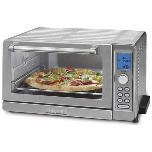  Cuisinart TOB-135N Deluxe Convection Toaster Oven Broiler, Brushed Stainless, Silver