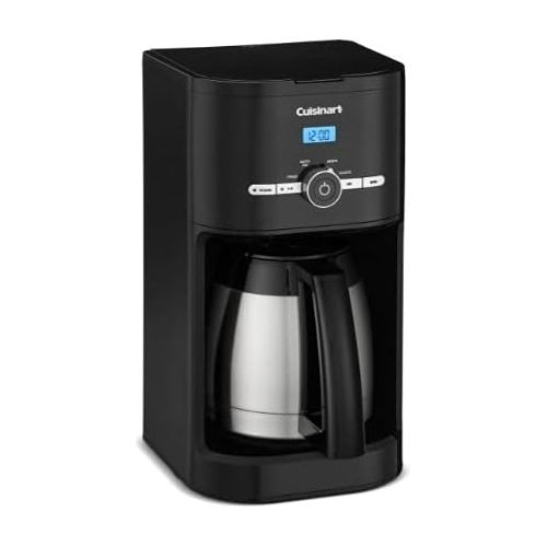  Cuisinart DCC-1170BK 10-Cup Thermal Classic™ Coffeemaker, Black with Thermal, 10-Cup, Programmable