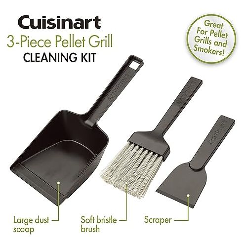  Cuisinart CPC-120 3-Piece Pellet Grill Ash Cleaning Kit