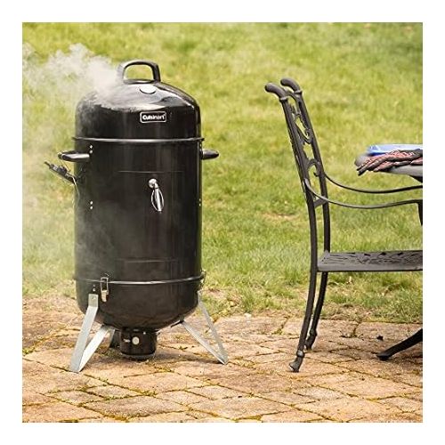  Cuisinart COS-118, Vertical Charcoal Smoker, 18