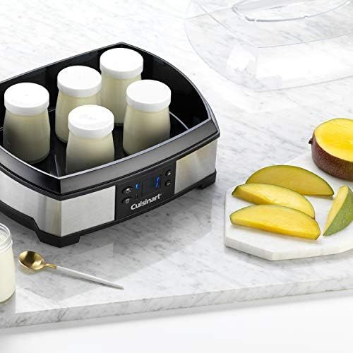  Cuisinart YM400E Joghurt- und Frischkasebereiter (40 Watt) silber