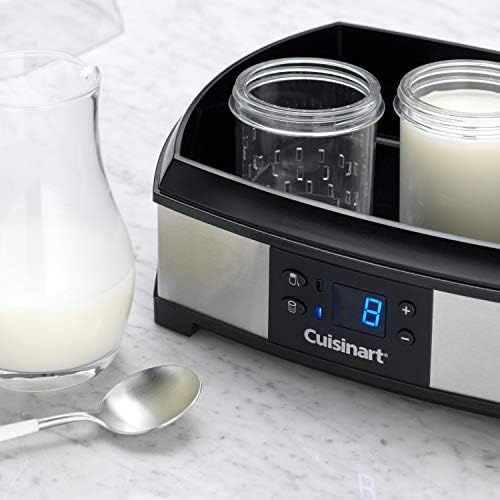  Cuisinart YM400E Joghurt- und Frischkasebereiter (40 Watt) silber