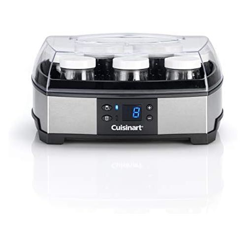  Cuisinart YM400E Joghurt- und Frischkasebereiter (40 Watt) silber