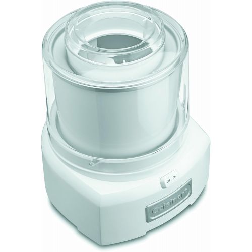  Cuisinart 1.5 Quart Frozen Yogurt ICE-21P1 Ice Cream Maker, Qt, White