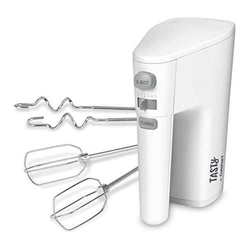  Tasty by Cuisinart HM200T Hand Mixer, 12.16(L) x 2.16(W) x 15.31(H), White