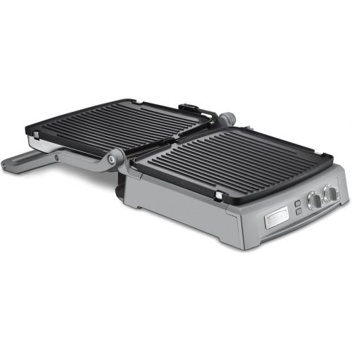  Cuisinart GR-150P1 GR-150 Griddler Deluxe, Brushed Stainless