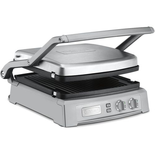  Cuisinart GR-150P1 GR-150 Griddler Deluxe, Brushed Stainless