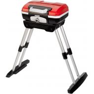 Cuisinart CGG-180 CGG180 Propane, 31.5 H x 16.5 W x 16 L, Petit Gourmet Portable Gas Grill with VersaStand, Red