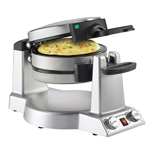  Cuisinart WAF-B50 Breakfast Express Waffle/Omelet Maker, Stainless Steel