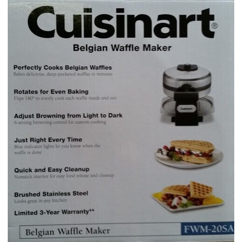  Cuisinart Flip Belgian Waffle Maker