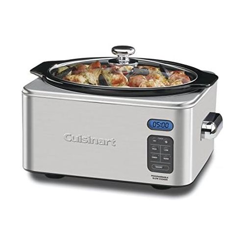  Cuisinart PSC-650 Stainless Steel 6-1/2-Quart Programmable Slow Cooker