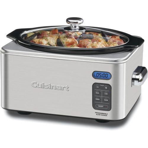  Cuisinart PSC-650 Stainless Steel 6-1/2-Quart Programmable Slow Cooker