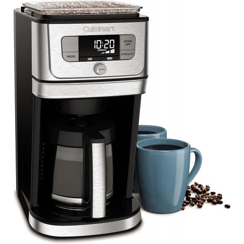  Cuisinart DGB-800 Burr Grind & Brew Automatic Coffeemaker, 12 Cup, Silver