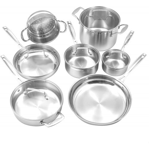  Cuisinart Multiclad Pro Cookware Set (8-Piece)