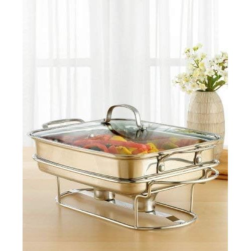  Cuisinart 7BSRT-31 Classic Entertaining Collection 12-Inch, 5-Quart Stainless Rectangular Buffet Server