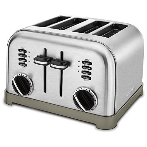  Cuisinart CPT-180P1 Metal Classic 4-Slice toaster, Brushed Stainless