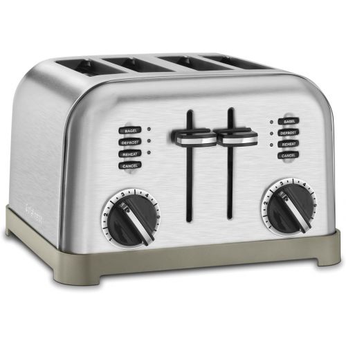  Cuisinart CPT-180P1 Metal Classic 4-Slice toaster, Brushed Stainless