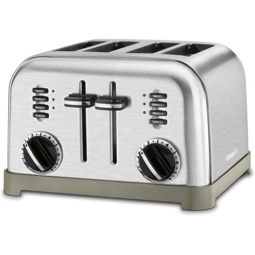  Cuisinart CPT-180P1 Metal Classic 4-Slice toaster, Brushed Stainless