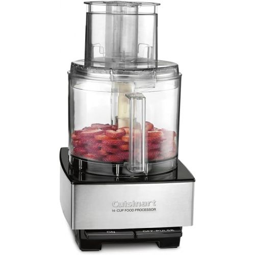  Cuisinart DFP-14BCNY 14-Cup Food Processor, Brushed Stainless Steel - Silver