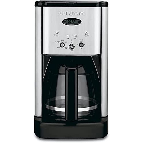  Cuisinart DCC-1200 Brew Central 12 Cup Programmable Coffeemaker, Black/Silver