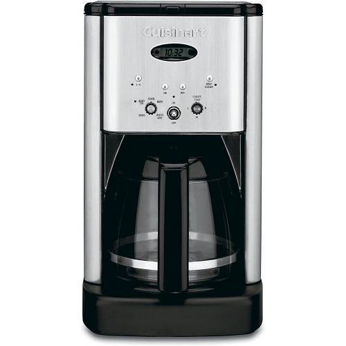  Cuisinart DCC-1200 Brew Central 12 Cup Programmable Coffeemaker, Black/Silver