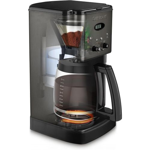  Cuisinart DCC-1200 Brew Central 12 Cup Programmable Coffeemaker, Black/Silver