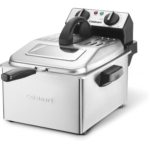  Cuisinart CDF-200P1 Deep Fryer, 4 Quart, Stainless Steel