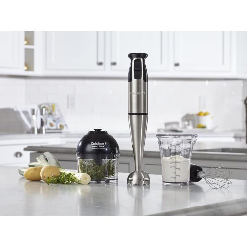  Cuisinart CSB-79 Smart Stick 2 Speed Hand Blender, Stainless Steel/Black