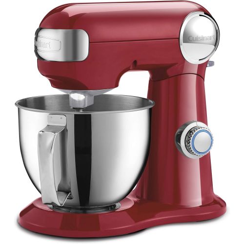  Cuisinart SM-35R Precision Master 3.5 Quart (Ruby Red) stand mixer,