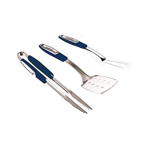  Cuisinart CGS-233NA Grilling Tool Set, 3-Piece, Navy