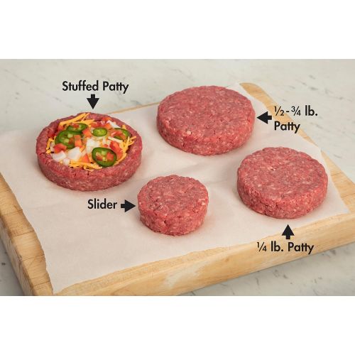  Cuisinart CSBP-200 Stuffed 4-in-1 Burger Press