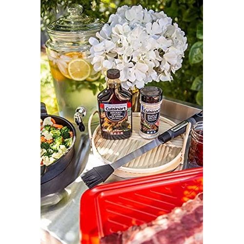  Cuisinart CPK-200 Grilling Prep and Serve Trays, Black and Red
