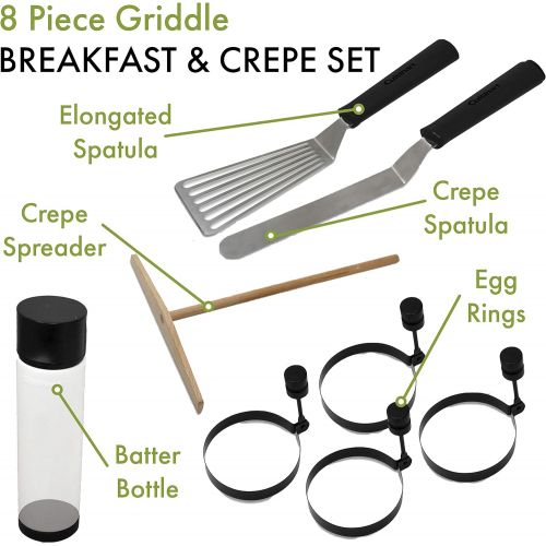  Cuisinart CGS-843 Griddle Breakfast and Crepe Set