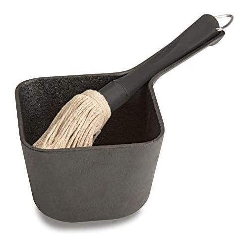  Cuisinart CBP-300 Cast Iron Basting Pot and Brush-for Grilling