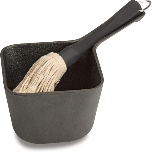  Cuisinart CBP-300 Cast Iron Basting Pot and Brush-for Grilling