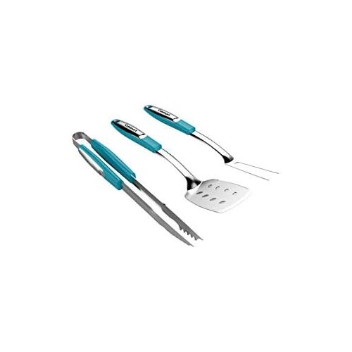  Cuisinart CGS-233T Grill Tool Set, 3-Piece, Turquoise