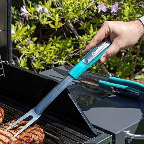  Cuisinart CGS-233T Grill Tool Set, 3-Piece, Turquoise