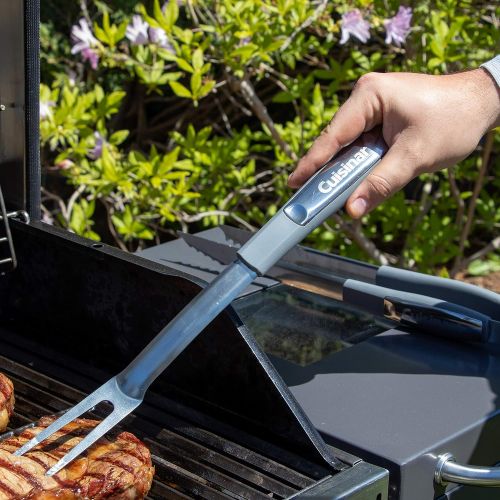  Cuisinart CGS-233GY Grilling Tool Set, 3-Piece, Gray