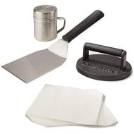 Cuisinart CSBK-400, Smashed Burger Kit, Cast Iron