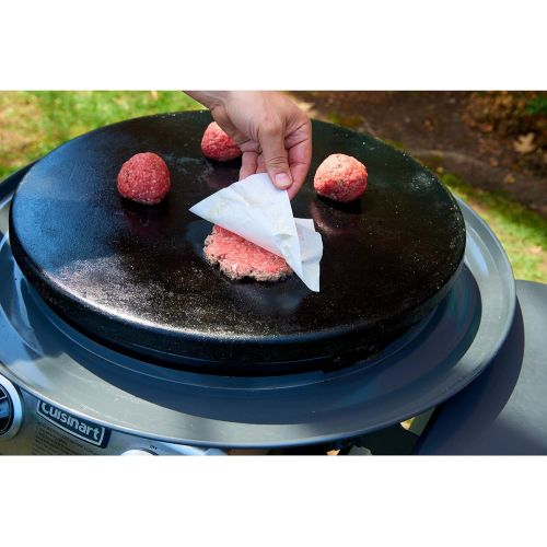  Cuisinart CSBK-400, Smashed Burger Kit, Cast Iron