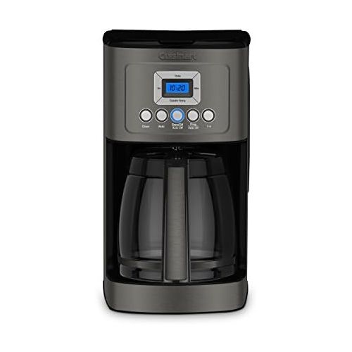  Cuisinart DCC-3200BKSP1 Perfectemp Coffee Maker, 14 Cup Progammable with Glass Carafe, Black Stainless Steel