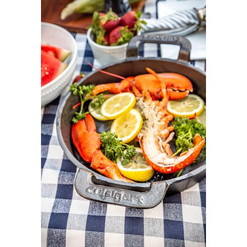  Cuisinart CCP-1000, Pre-Seasoned Cast Iron Griddle Pan, 10