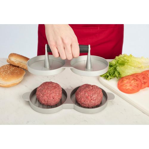  Cuisinart CABP-320 Cast Aluminum Double Burger Press