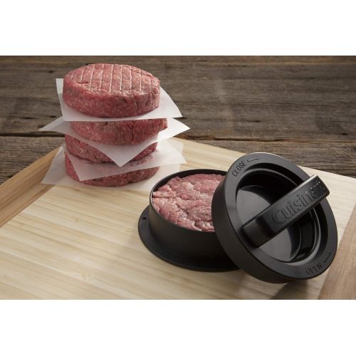  Cuisinart CSBP-100 3-in-1 Stuffed Burger Press, Black