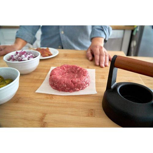  Cuisinart CGPR-222 Stuff Cast Iron Burger Press