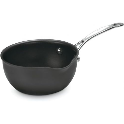  Cuisinart 635-16OP Chefs Classic Nonstick Hard-Anodized 1-Quart Open Pour Saucier