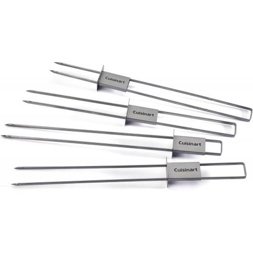  Cuisinart CSKS-048 Sliding Skewer Pack, Silver (Set of 4)