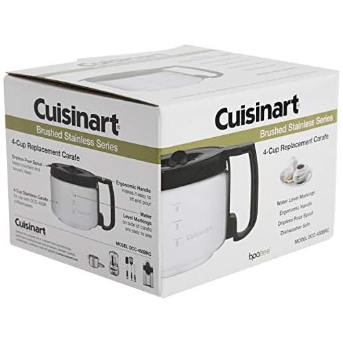  Cuisinart 4-Cup Replacement Carafe, Black